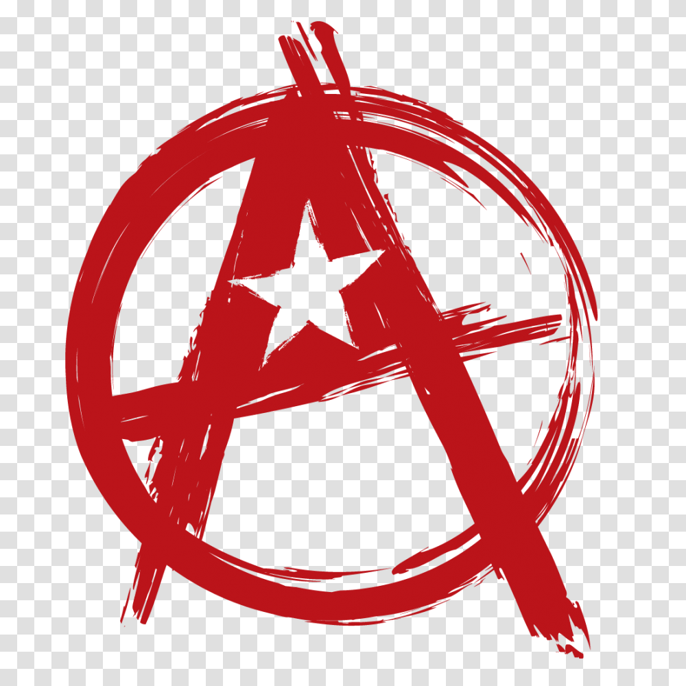 Anarchy, Star Symbol Transparent Png