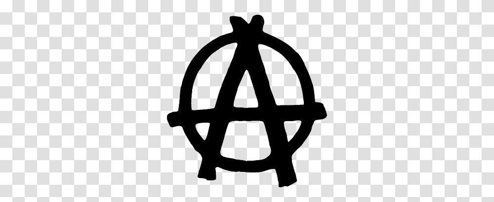 Anarchy, Stencil, Face, Star Symbol Transparent Png