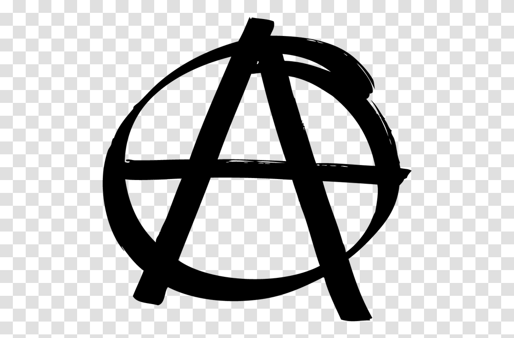 Anarchy V For Vendetta Anarchy Symbol, Gray, World Of Warcraft Transparent Png