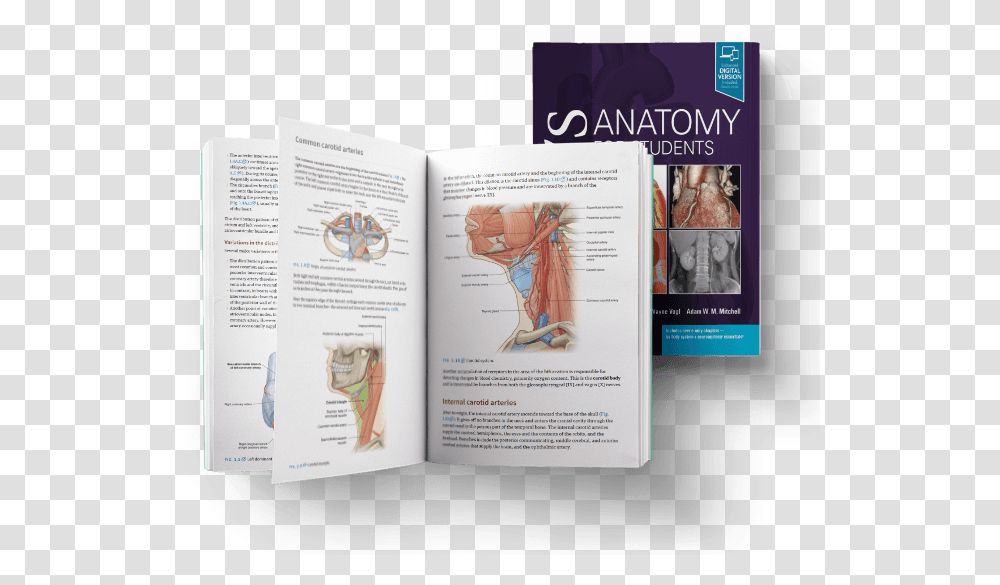 Anatomy For Students Inside, Book, Flyer, Poster, Paper Transparent Png