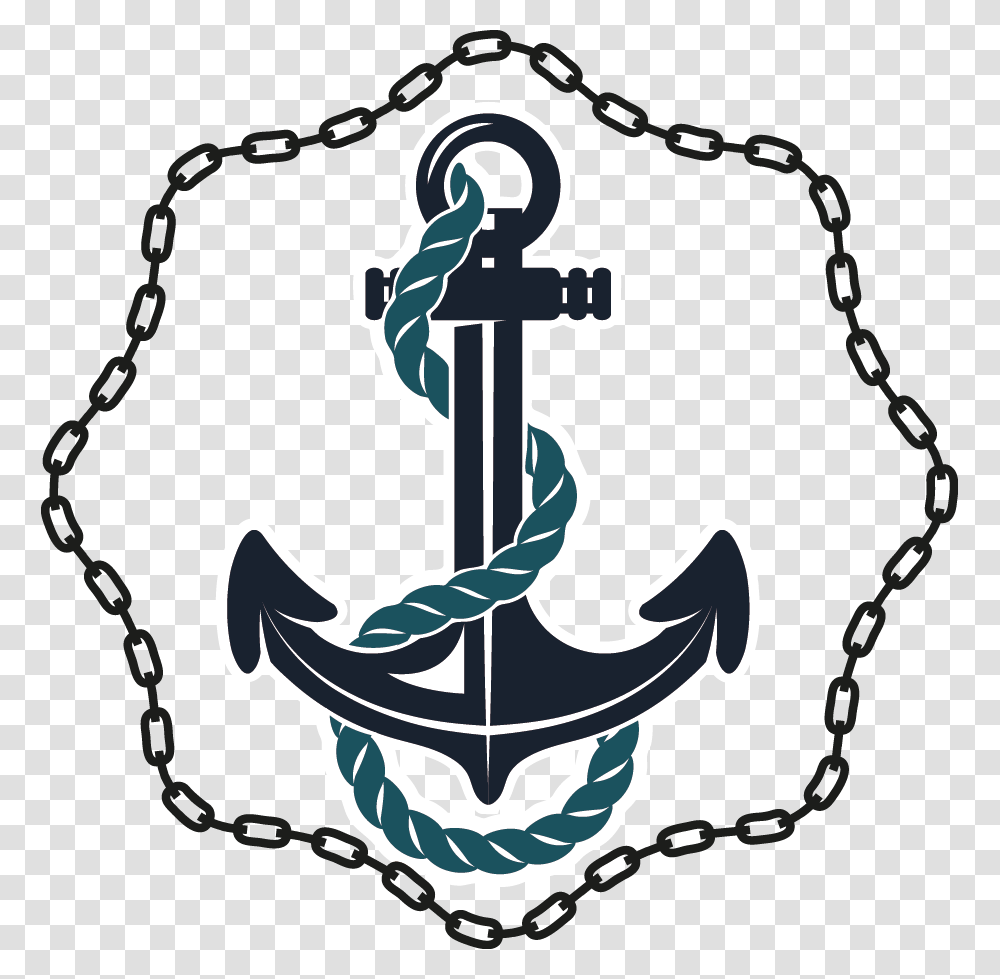 Anchor And Chain Clipart Free Anchor Chain Drawer Anchor Ship, Hook Transparent Png