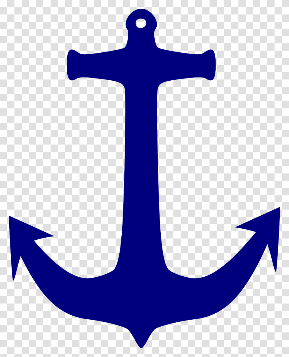 Anchor Blue Navy Nautical Link Anchor Clip Art, Hook, Axe, Tool, Cross Transparent Png
