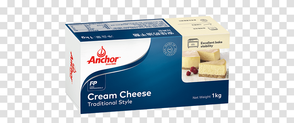 Anchor Cheese, Box, Label Transparent Png