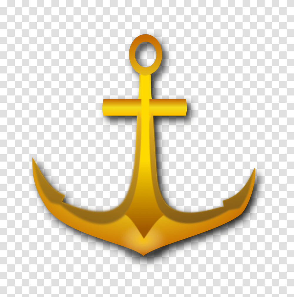 Anchor Clip Art Black And White, Cross, Hook Transparent Png