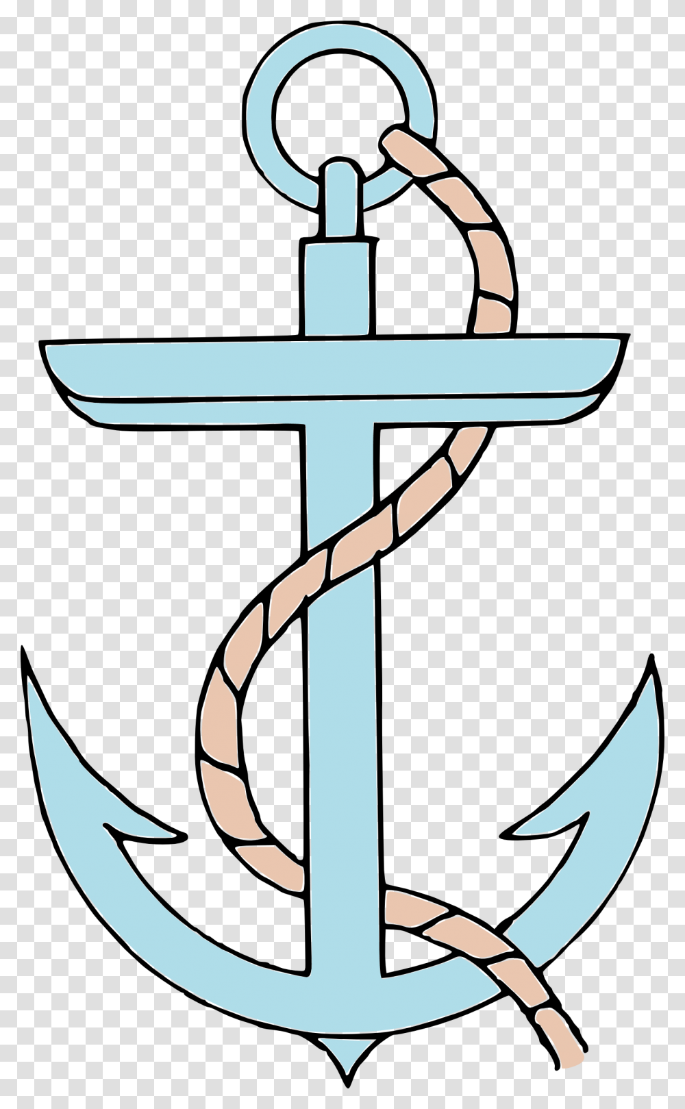 Anchor Clip Art, Hook, Cross Transparent Png