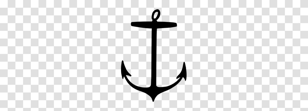 Anchor Clipart Black And White, Gray, World Of Warcraft Transparent Png