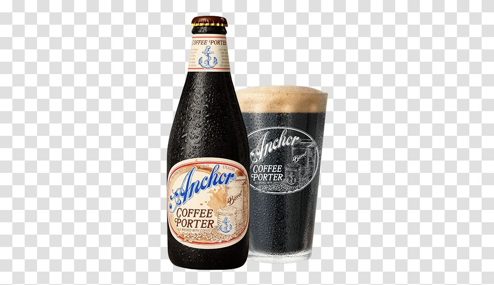 Anchor Coffee Porter A Flash Chilled Coffeeinfused Beer Anchor Steam Christmas Ale, Alcohol, Beverage, Drink, Stout Transparent Png