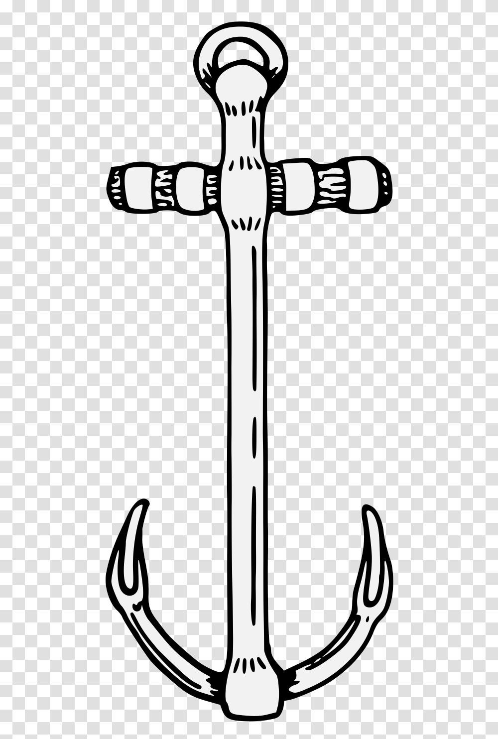 Anchor, Hammer, Tool, Cutlery, Emblem Transparent Png