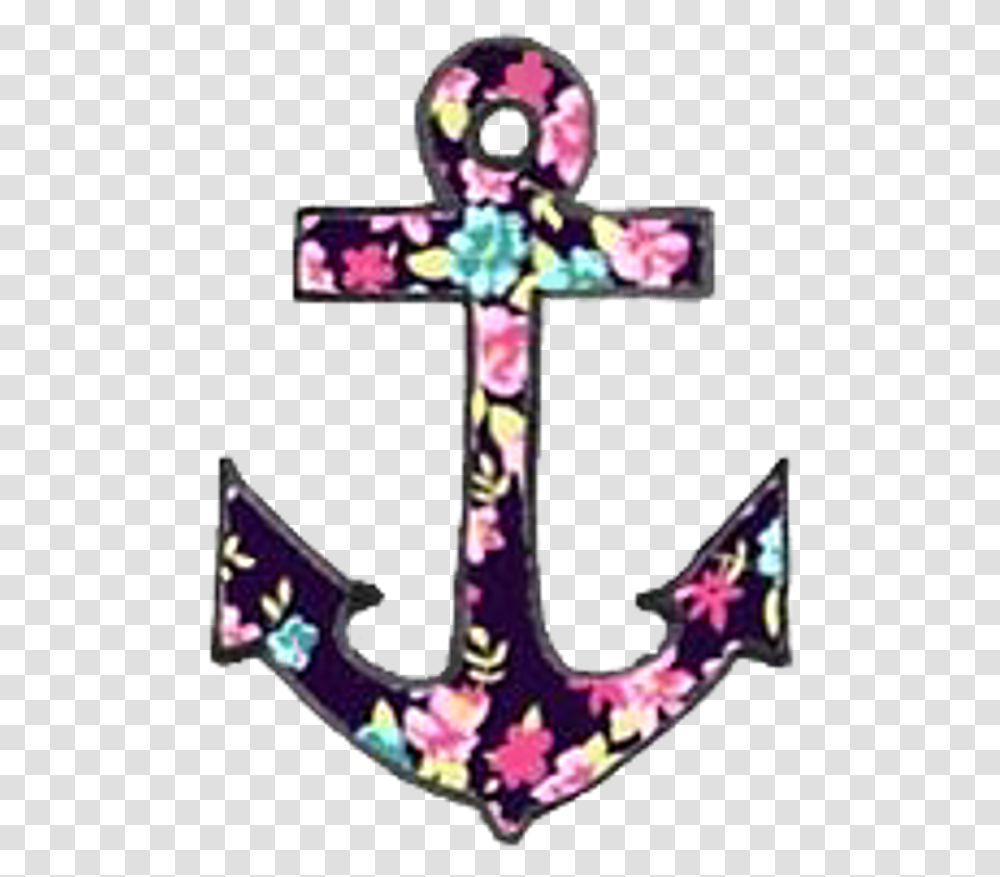 Anchor I Got The Picture From Tumblr And, Cross, Hook Transparent Png