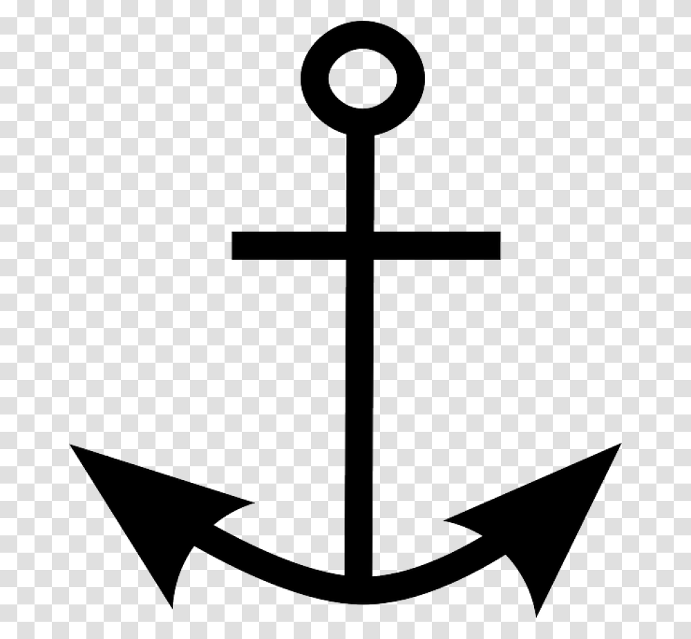 Anchor Image Anchor Cross, Hook Transparent Png