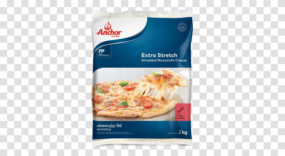 Anchor Mozzarella Shredded Cheese, Pizza, Food, Advertisement, Poster Transparent Png