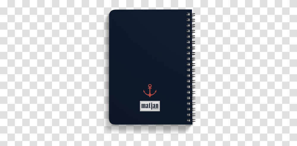 Anchor Pattern Spiral Notebook Back Sketch Pad, Mobile Phone, Electronics, Cell Phone Transparent Png