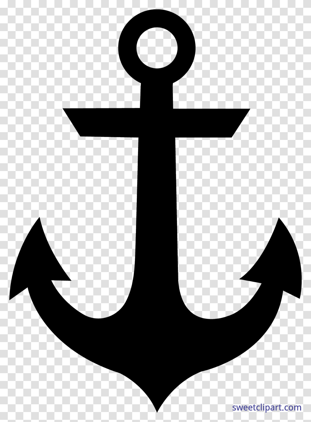 Anchor Silhouette Clip Art, Gray, World Of Warcraft Transparent Png