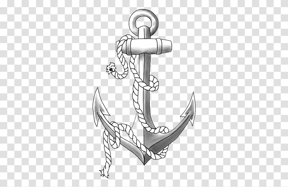 Anchor Tattoo, Hook Transparent Png