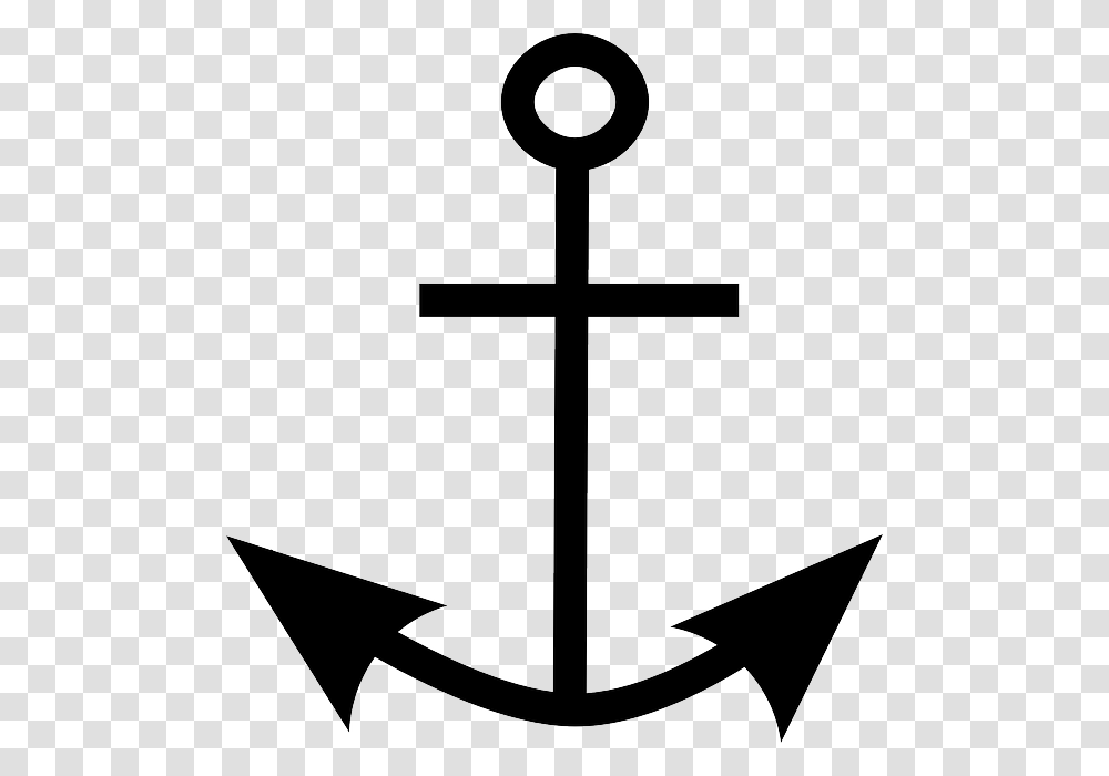 Anchor, Tool, Cross, Hook Transparent Png