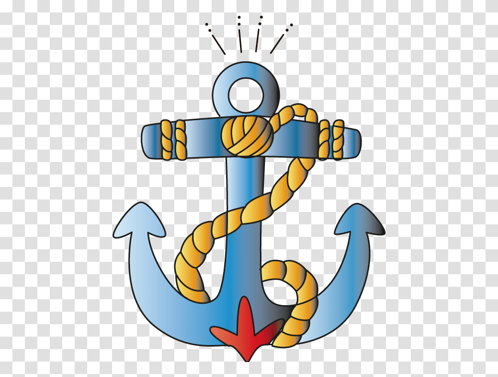 Anchor Watercraft Cartoon Cartoon Anchor, Hook Transparent Png