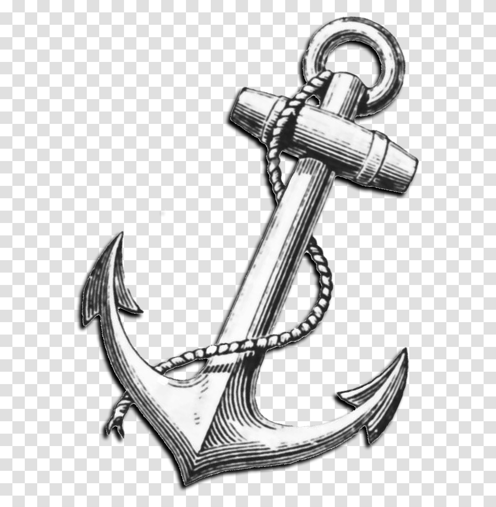 Anchor White Navy Clipart Background Anchor, Hook Transparent Png