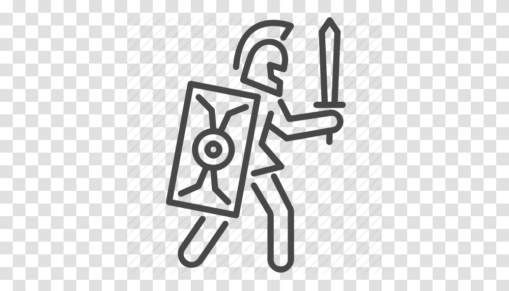 Ancient Battle Empire Roman Soldier Warrior Icon, Invertebrate, Animal, Insect, Poster Transparent Png