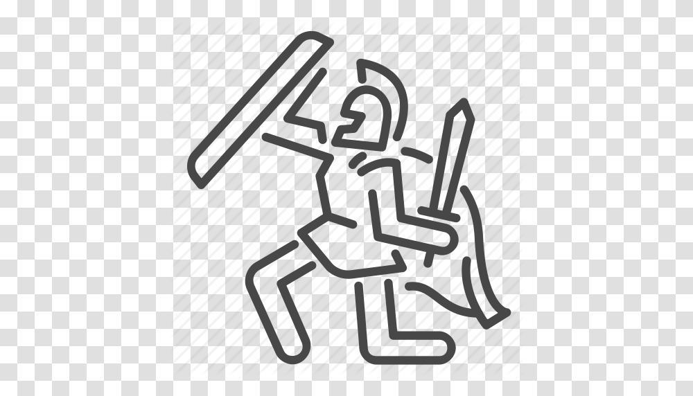 Ancient Battle Empire Roman Soldier Warrior Icon, Alphabet, Word Transparent Png