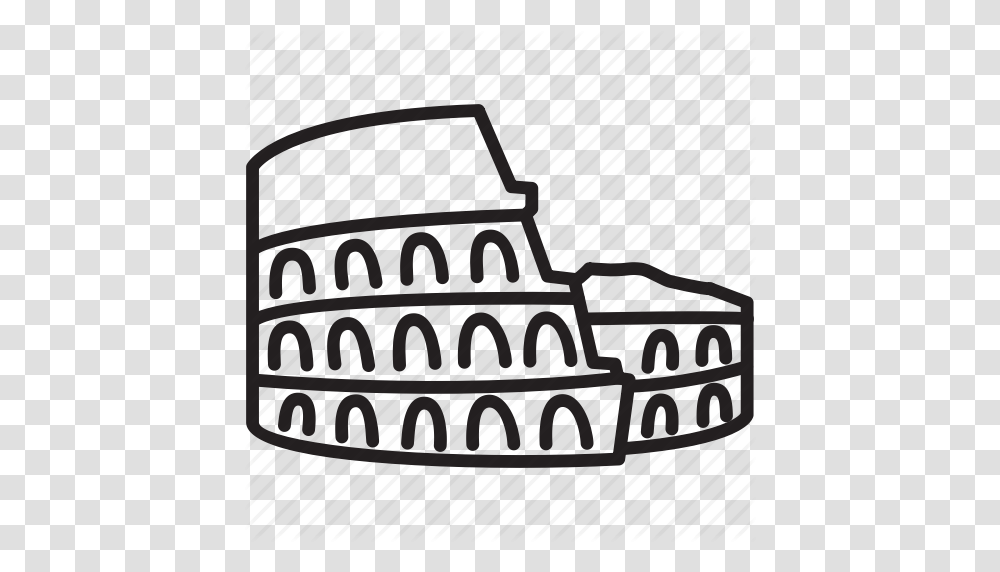Ancient Colosseum Italy Monuments Rome World Icon, Apparel, Hat, Cowboy Hat Transparent Png