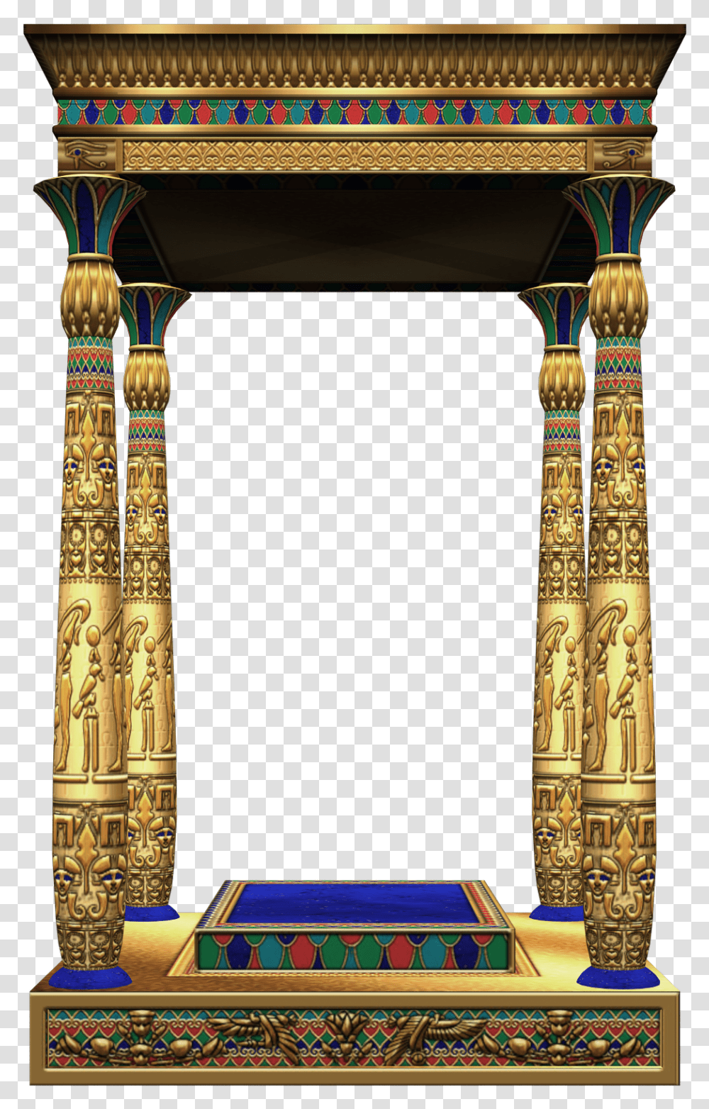 Ancient Egypt Clip Art Ancient Egyptian Pillars Architecture, Building, Column, Totem, Emblem Transparent Png