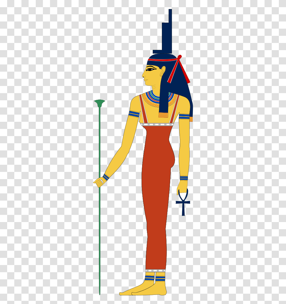 Ancient Egyptian God Isis, Person, Sleeve, Face Transparent Png
