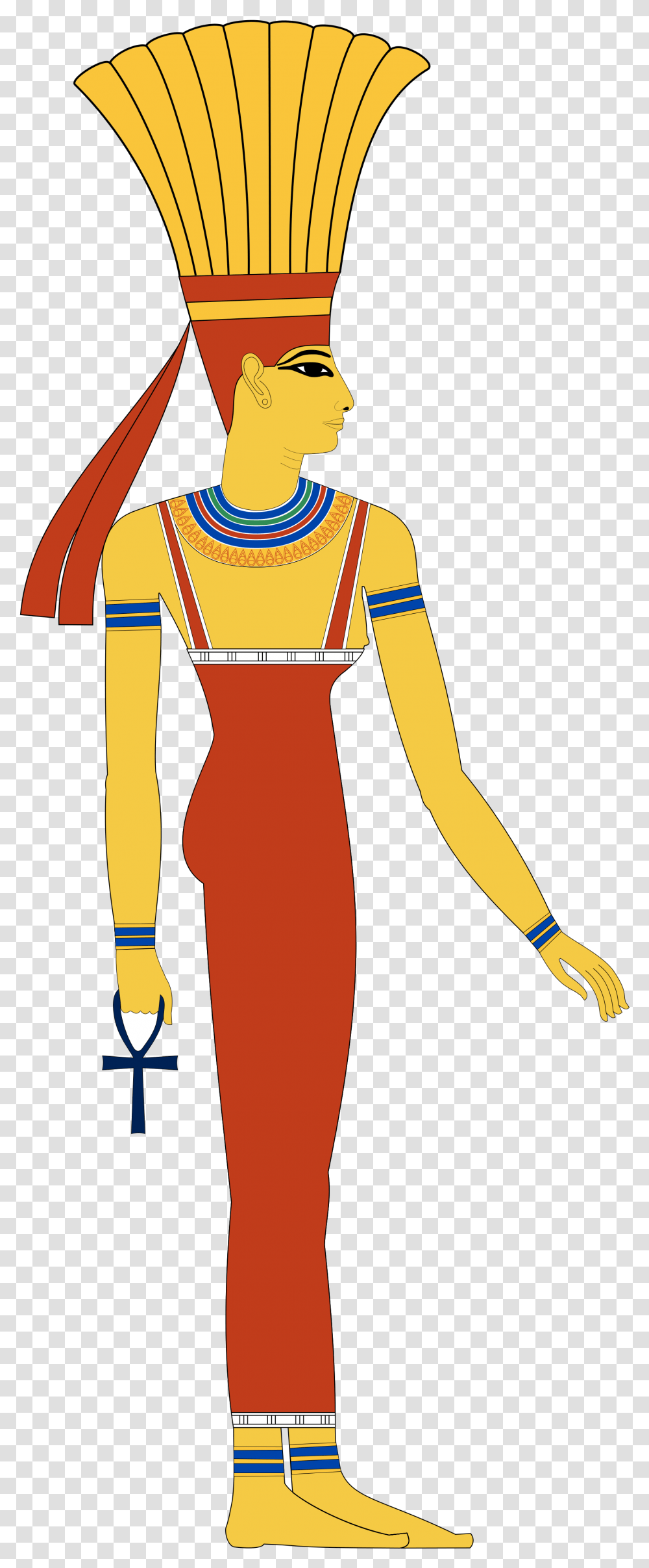 Ancient Egyptian Goddess Hathor, Apparel, Sleeve, Person Transparent Png