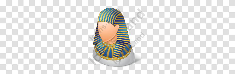Ancient Egyptian Pharaoh Male Icon Pngico Icons, Apparel, Sombrero, Hat Transparent Png
