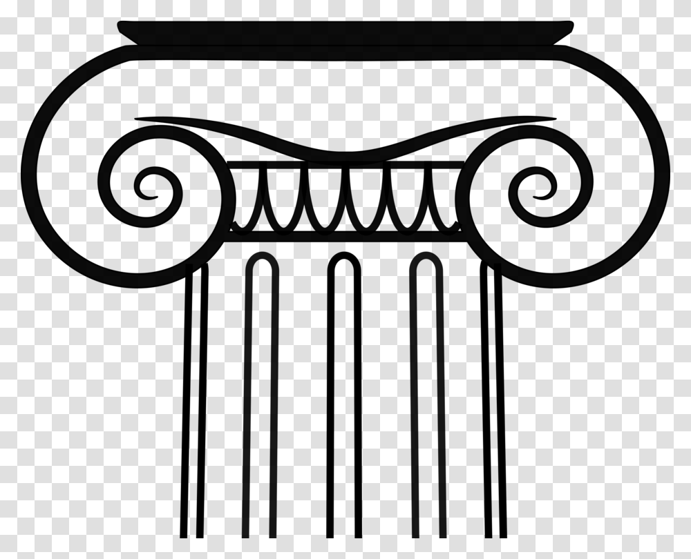 Ancient Greece Column Ancient Greek Temple Architecture Free, Gray, World Of Warcraft Transparent Png