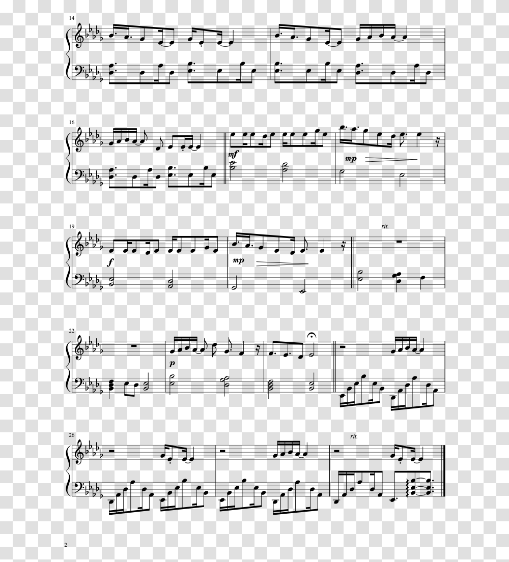 Ancient Power Sheet Music Composed By By Torbjrn Brandrud Bohemian Rhapsody Song Piano, Gray, World Of Warcraft, Halo Transparent Png