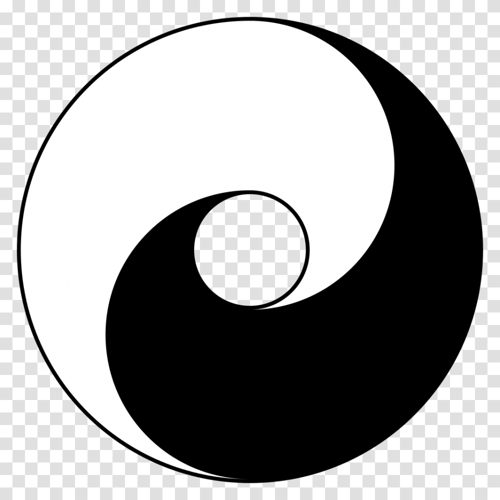 Ancient Version Of The Taijitu, Moon, Outer Space, Night, Astronomy Transparent Png