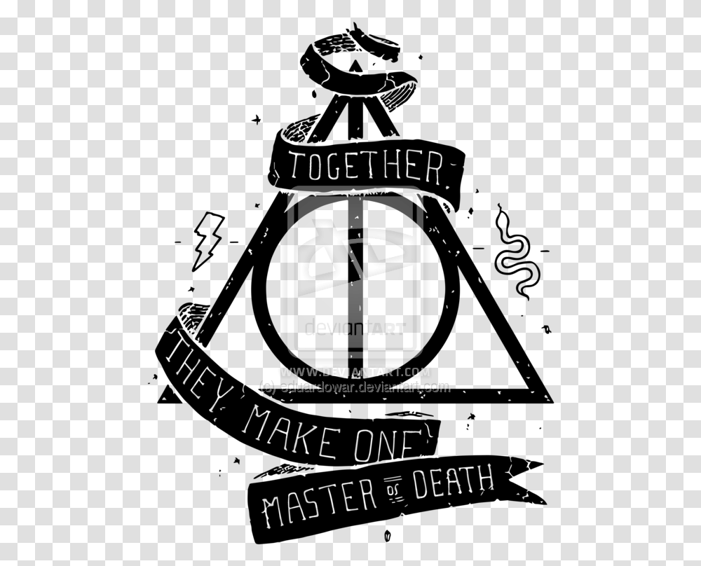 And Alastor Deathly Hallows Dumbledore Potter Hogwarts Deathly Hallows, Poster, Advertisement Transparent Png