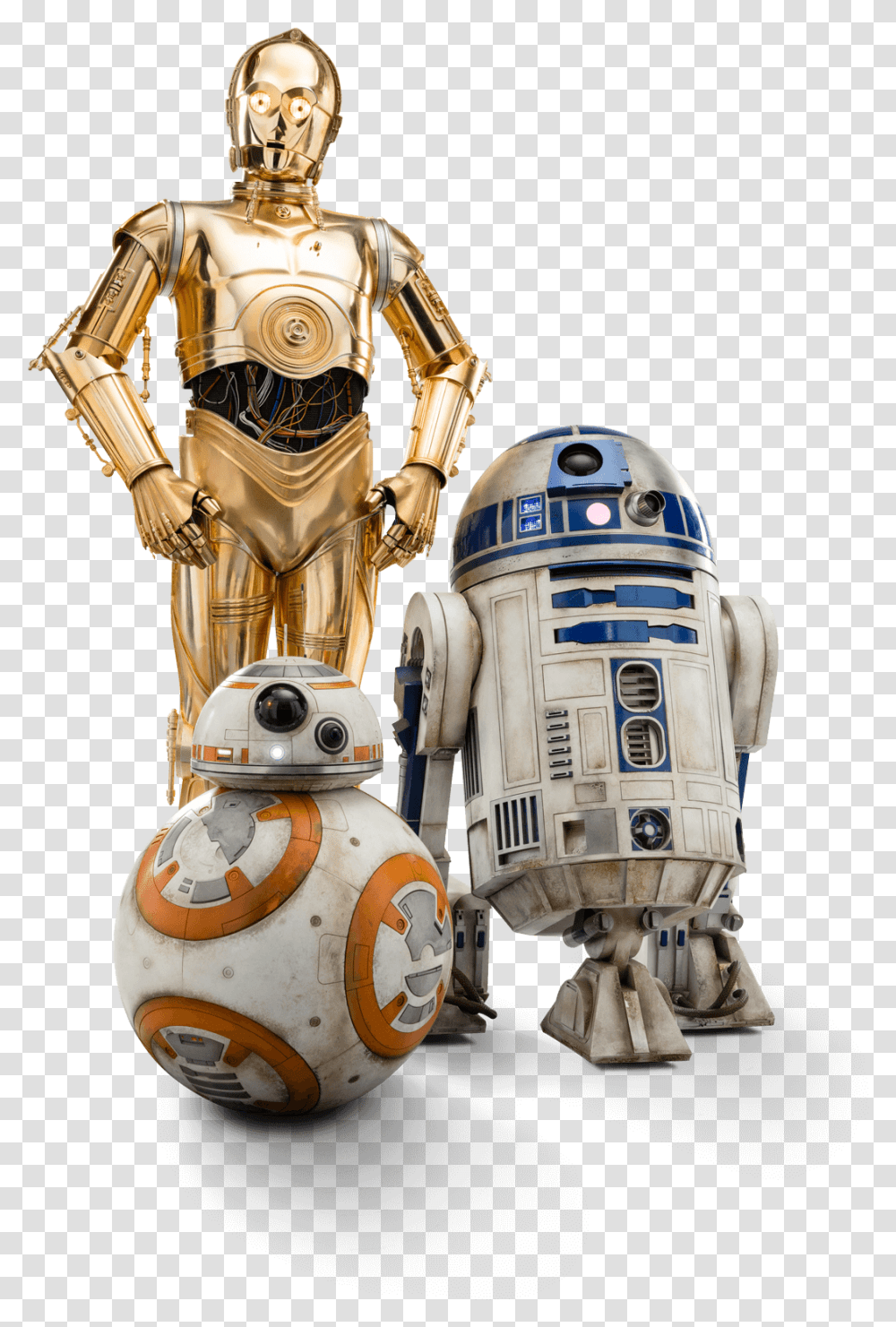 And C3po, Robot, Toy, Helmet Transparent Png