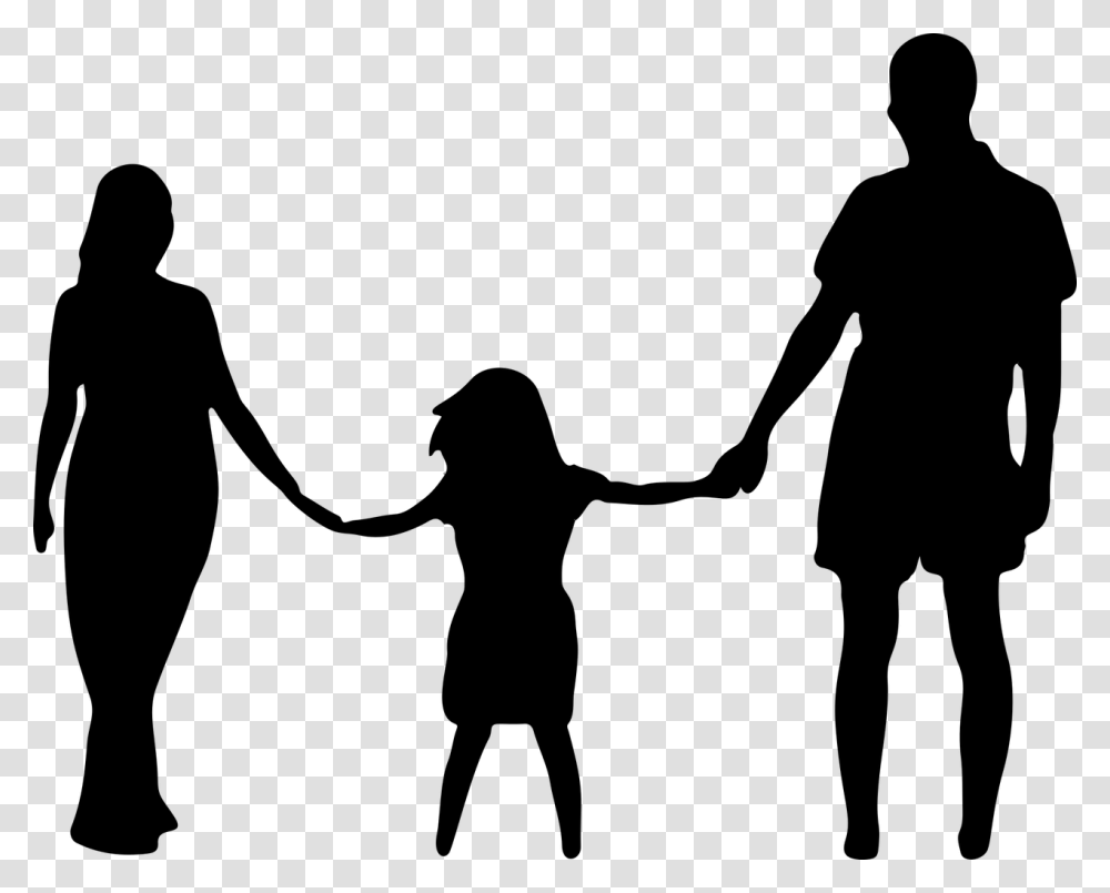 And Children Silhouette At Getdrawings Com Free Father Mother Daughter Clipart, Gray, World Of Warcraft Transparent Png