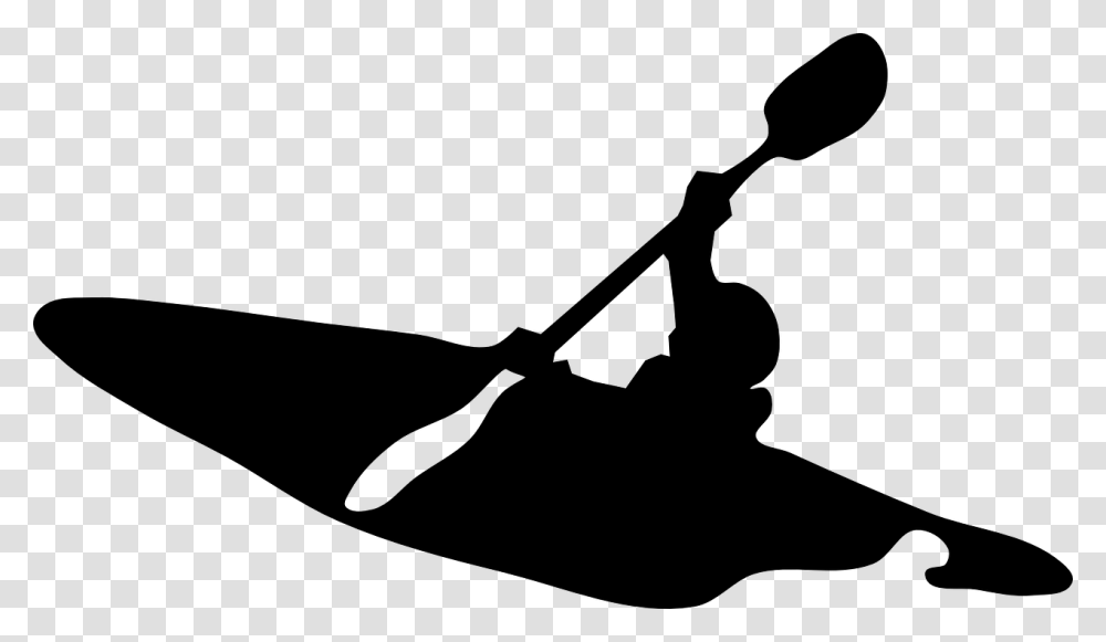 And Clip Art Canoing Black And White Kayak Clip Art, Gray, World Of Warcraft Transparent Png