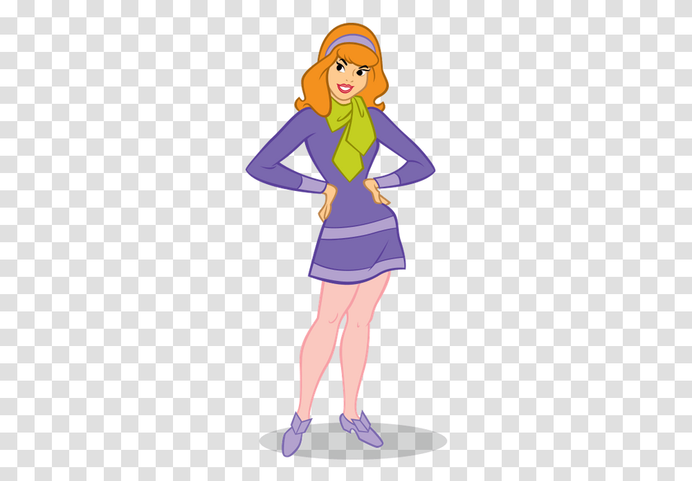 And Mystery Incorporated Daphne Scooby Doo Daphne, Person, Female, Costume Transparent Png