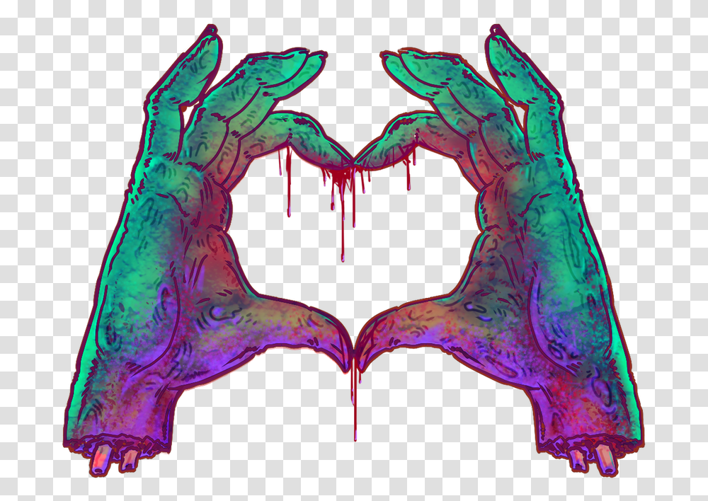 And Now The Zombie Episode Drawing, Purple, Heart, Horse, Mammal Transparent Png