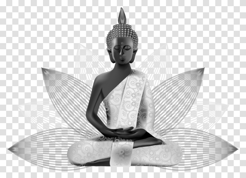 And On United Altered Lotus Buddhist States Clipart Buddha Lotus Vector, Worship, Sculpture, Person, Human Transparent Png
