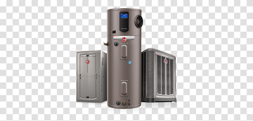 And Rheem Smart Air Water Products Electric Water Heater, Appliance, Space Heater Transparent Png