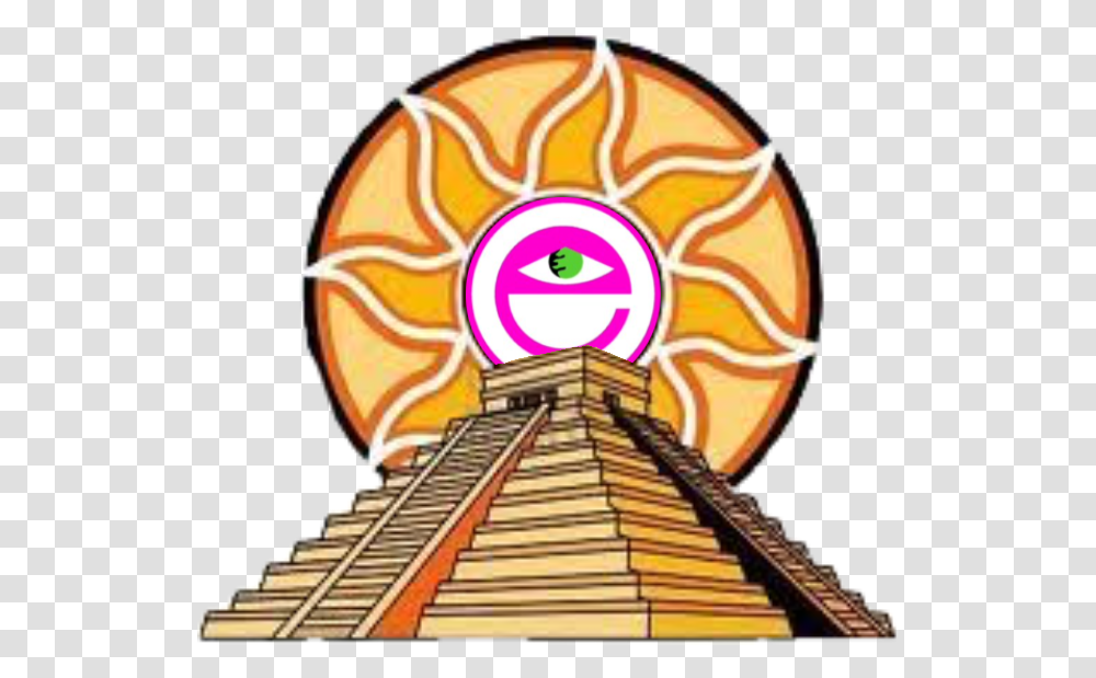 And So The Aztec Patrol Was Created A Satellite Of Aztec Clipart, Architecture, Building, Nature, Outdoors Transparent Png