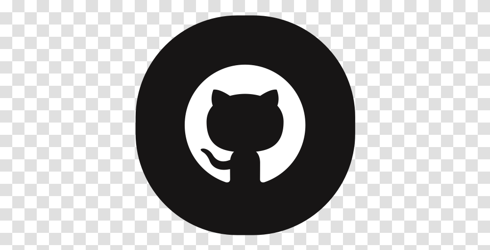 And Svg Github Icons For Free Instagram Icon Black And White Link, Cat, Pet, Mammal, Animal Transparent Png