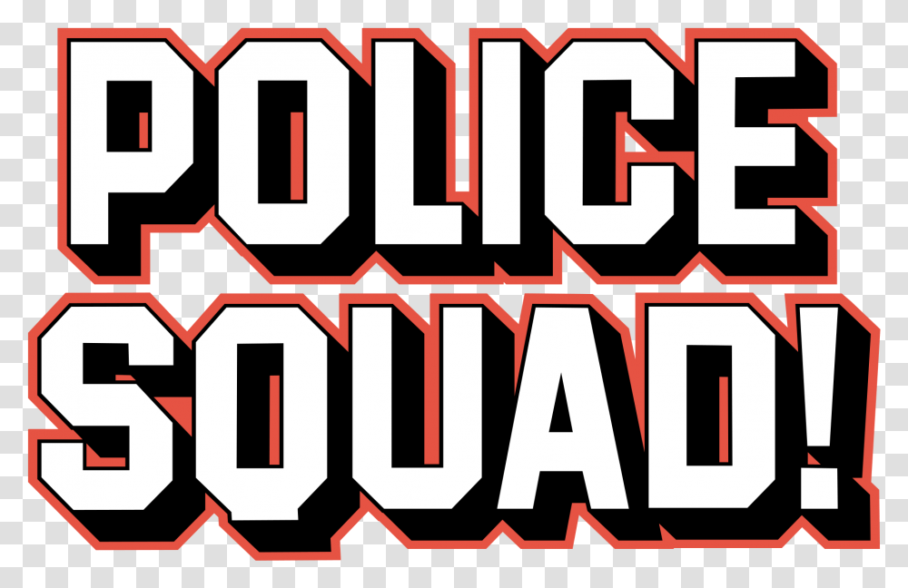 And Svg Squad Police Squad Dvd, Word, Label, Brick Transparent Png