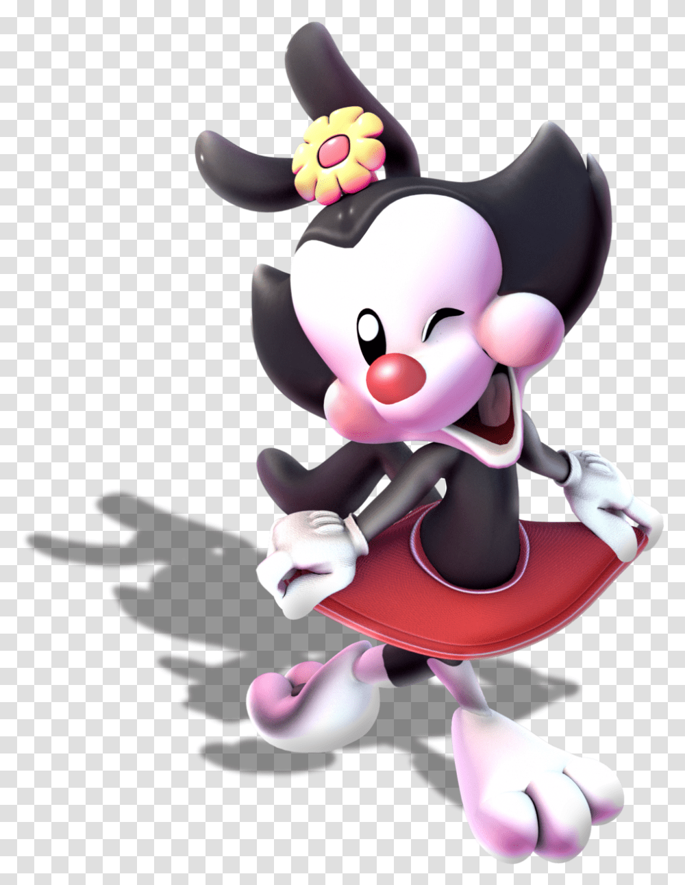 And The Warner Sister Dot Animaniacs Wakko 3d, Toy, Sweets, Confectionery, Performer Transparent Png