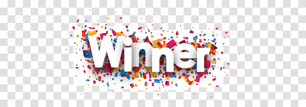 And The Winner Is Illustration, Paper, Confetti, Text, Birthday Cake Transparent Png