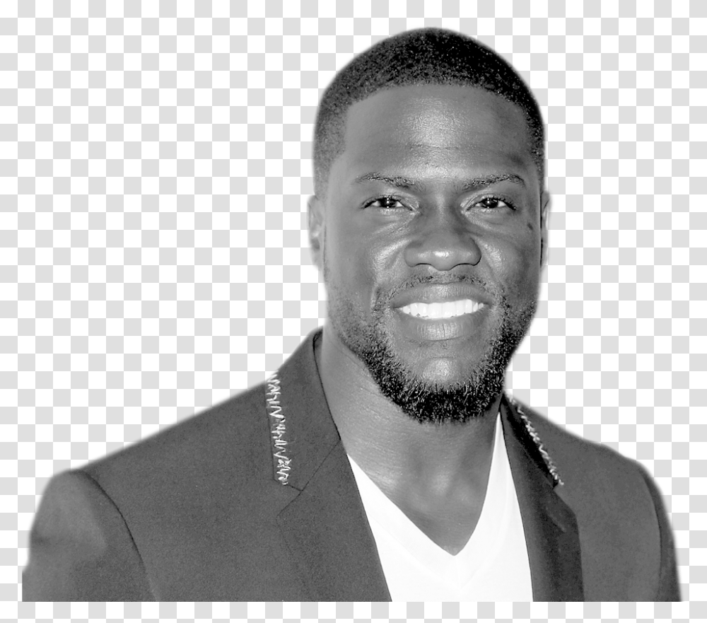 And Wearportrait Photographyblack Hairportraitstyle Kevin Hart, Face, Person, Human, Beard Transparent Png