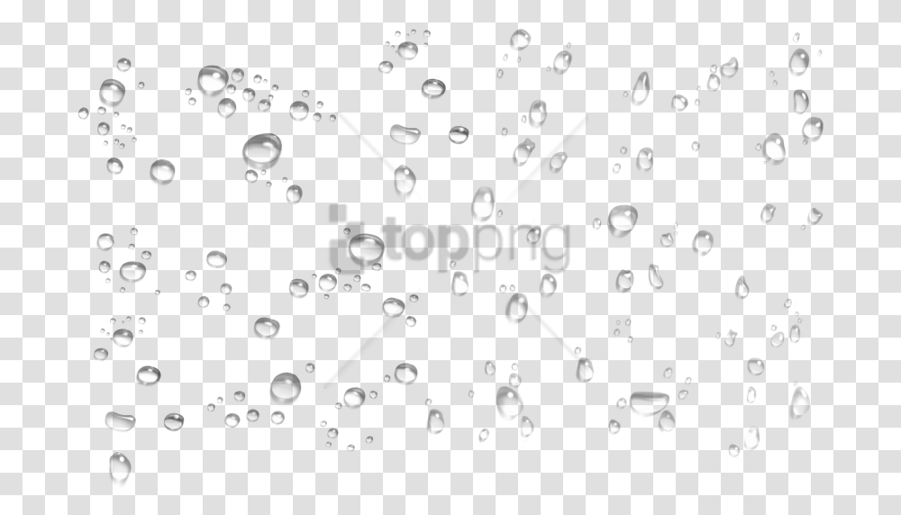 And Whiteillustration Background Water Drops, Confetti, Paper Transparent Png