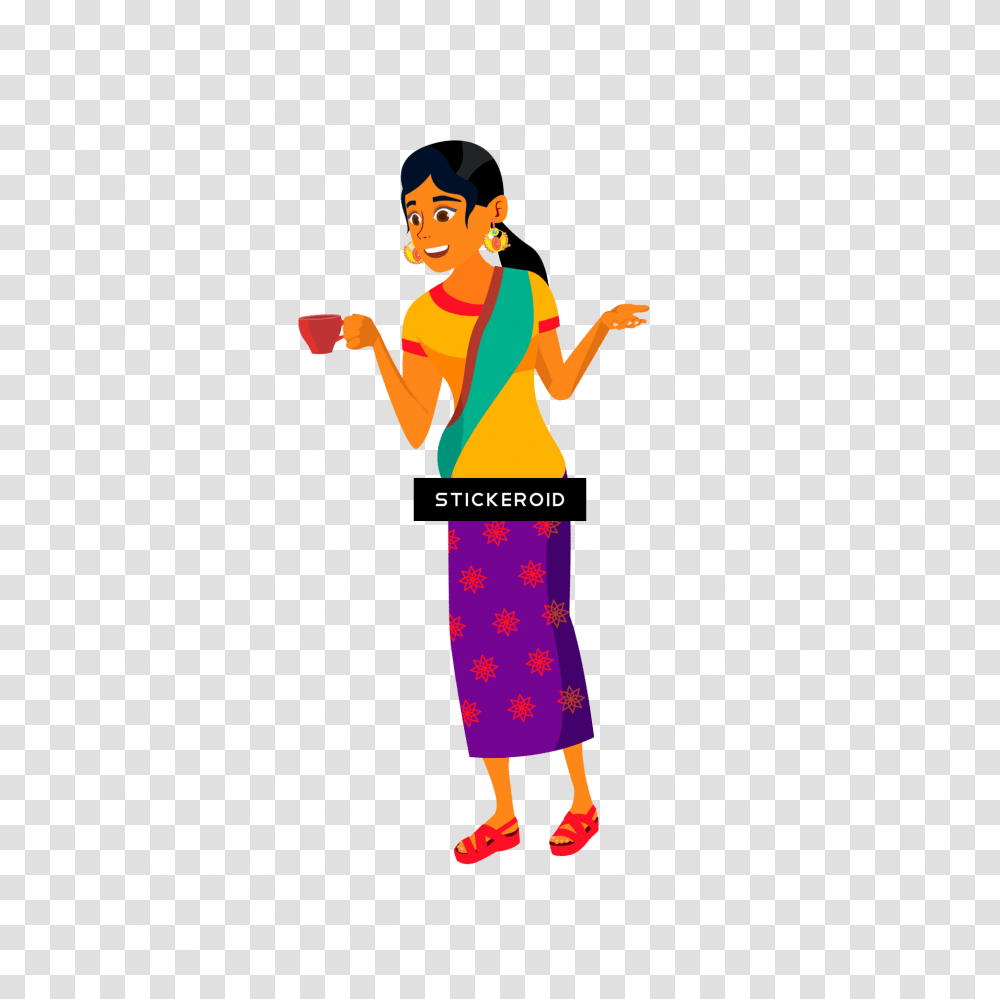 And Woman Talking Cartoon Clipart Indian People Clipart, Person, Outdoors, Aluminium, Nature Transparent Png