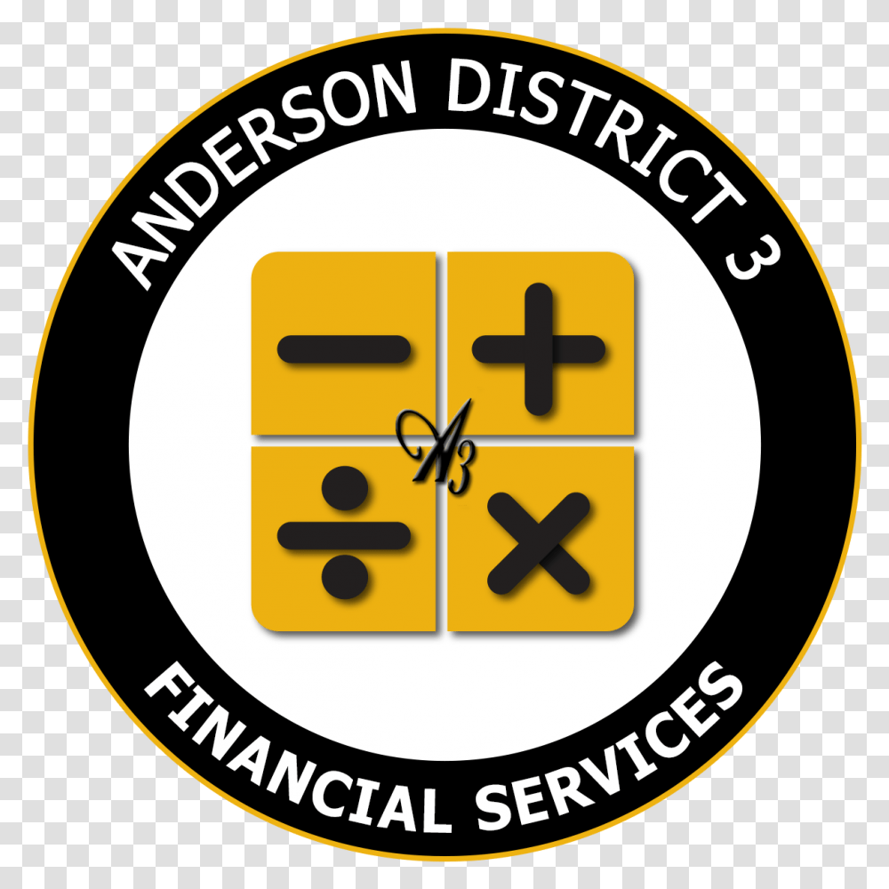 Anderson School District 3 Pride Circle, Number, Label Transparent Png