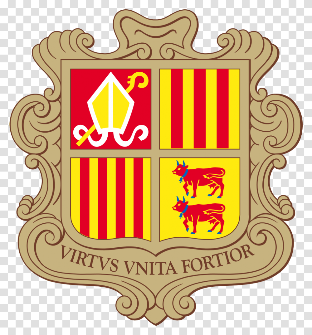 Andorra Coat Of Arms, Armor, Logo, Trademark Transparent Png