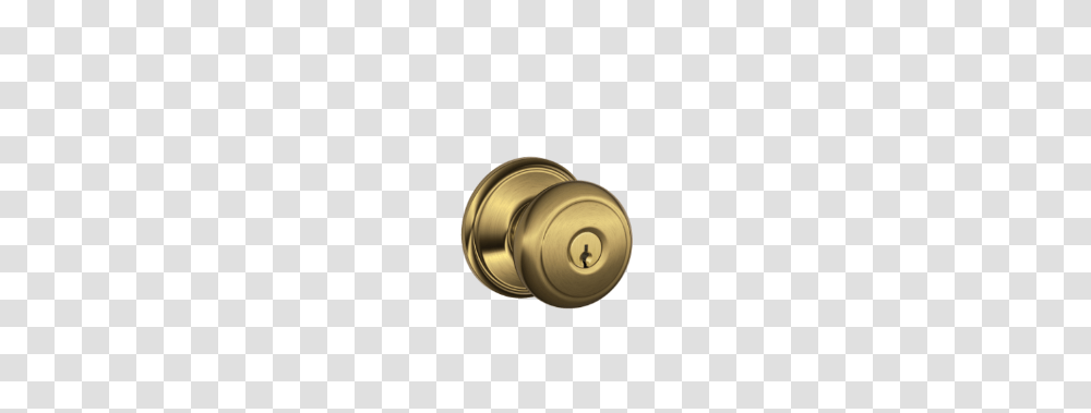 Andover Knob Keyed Entry Lock, Bronze, Screw, Machine Transparent Png